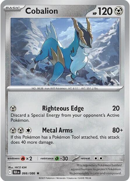 Cobalion (066/086) [Scarlet & Violet: Black Bolt]-1