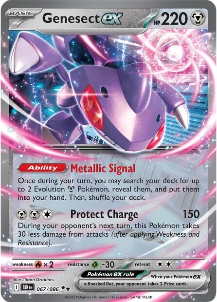 Genesect ex (067/086) [Scarlet & Violet: Black Bolt]-1