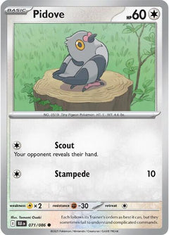 Pidove (071/086) [Scarlet & Violet: Black Bolt]-1