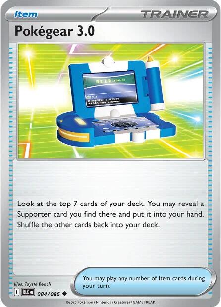 Pokegear 3.0 (084/086) [Scarlet & Violet: Black Bolt]-1