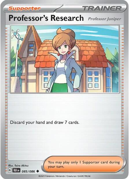 Professor's Research (085/086) [Scarlet & Violet: Black Bolt]-1