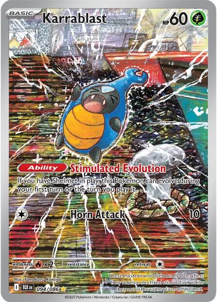 Karrablast (094/086) [Scarlet & Violet: Black Bolt]-1