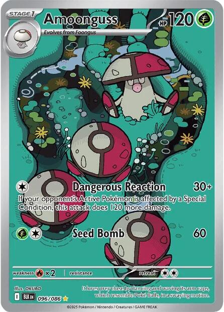 Amoonguss (096/086) [Scarlet & Violet: Black Bolt]-1