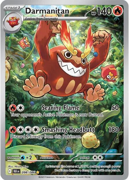 Darmanitan (098/086) [Scarlet & Violet: Black Bolt]-1
