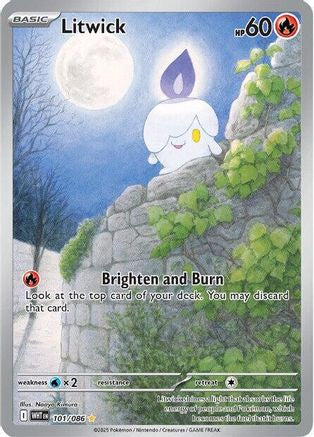Litwick (101/086) [Scarlet & Violet: White Flare]-1