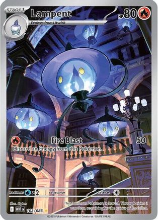 Lampent (102/086) [Scarlet & Violet: White Flare]-1