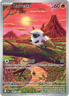 Larvesta (099/086) [Scarlet & Violet: Black Bolt]-1
