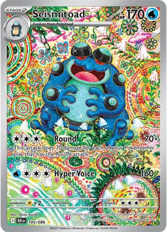 Seismitoad (105/086) [Scarlet & Violet: Black Bolt]-1