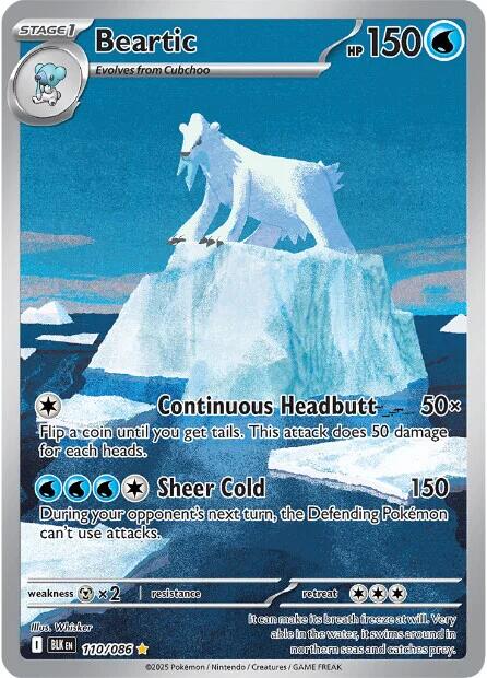 Beartic (110/086) [Scarlet & Violet: Black Bolt]-1