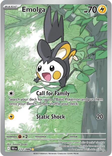 Emolga (112/086) [Scarlet & Violet: Black Bolt]-1