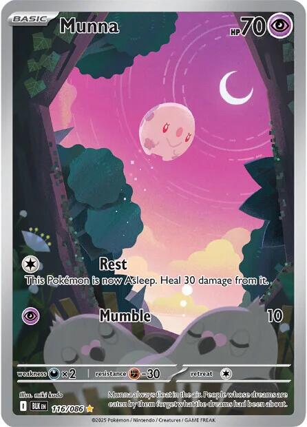 Munna (116/086) [Scarlet & Violet: Black Bolt]-1