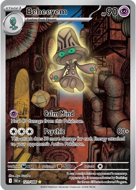 Beheeyem (121/086) [Scarlet & Violet: Black Bolt]-1