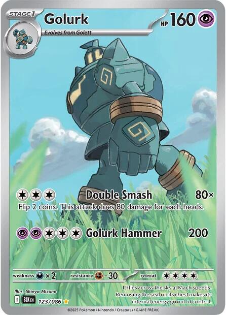 Golurk (123/086) [Scarlet & Violet: Black Bolt]-1