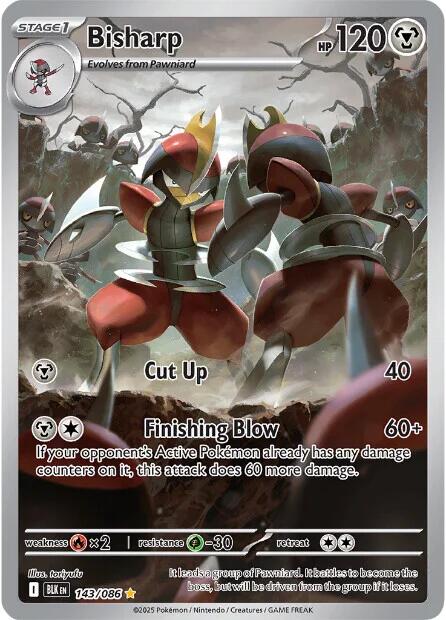 Bisharp (143/086) [Scarlet & Violet: Black Bolt]-1