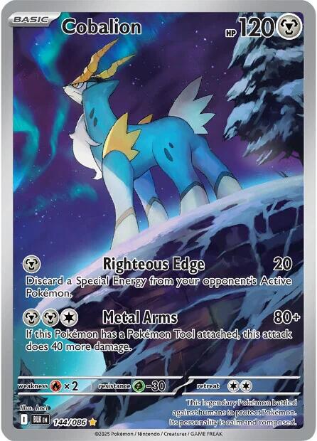 Cobalion (144/086) [Scarlet & Violet: Black Bolt]-1