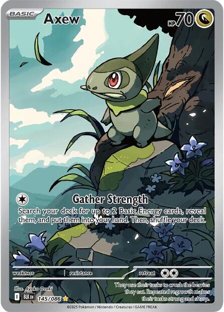 Axew (145/086) [Scarlet & Violet: Black Bolt]-1