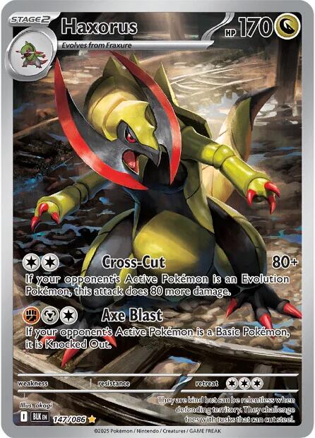 Haxorus (147/086) [Scarlet & Violet: Black Bolt]-1