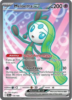 Meloetta ex (159/086) [Scarlet & Violet: Black Bolt]-1
