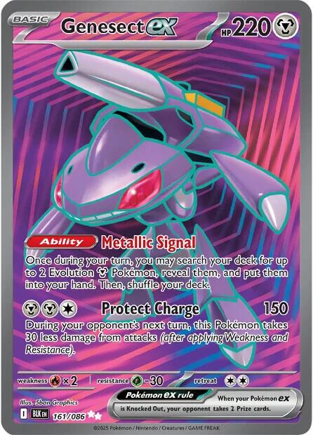 Genesect ex (161/086) [Scarlet & Violet: Black Bolt]-1
