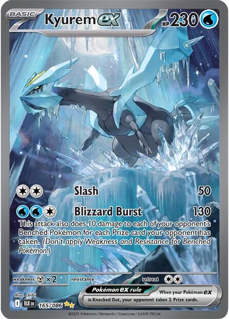 Kyurem ex (165/086) [Scarlet & Violet: Black Bolt]-1