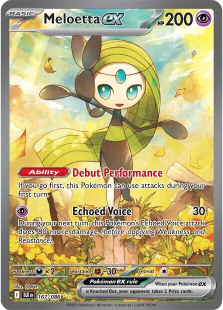 Meloetta ex (167/086) [Scarlet & Violet: Black Bolt]-1