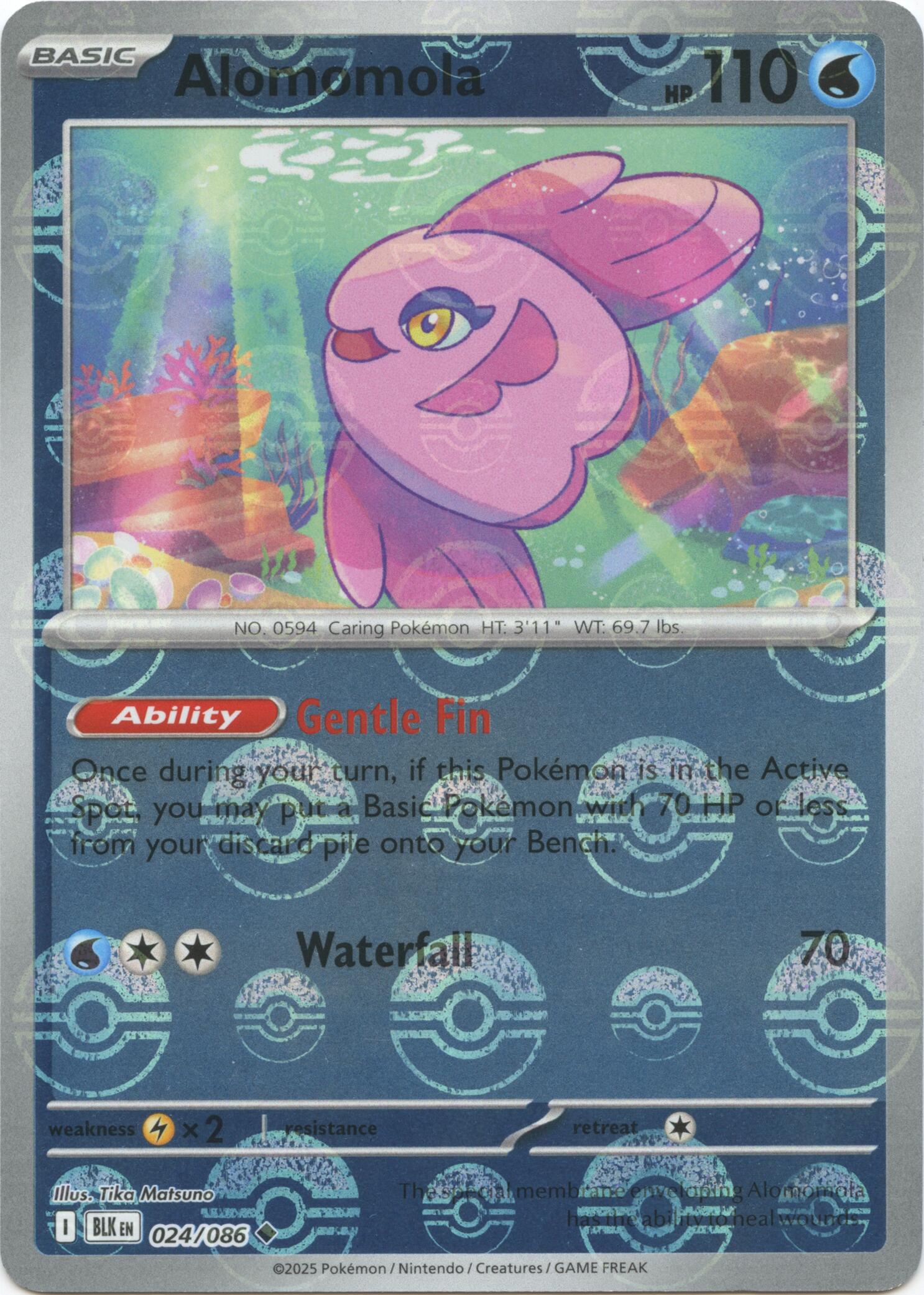 Alomomola (024/086) (Poke Ball Pattern) [Scarlet & Violet: Black Bolt]-1