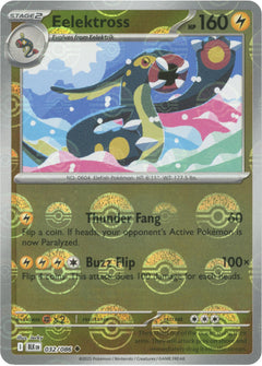 Eelektross (032/086) (Poke Ball Pattern) [Scarlet & Violet: Black Bolt]-1