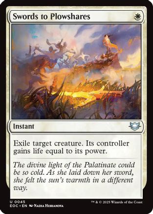 Swords to Plowshares [Edge of Eternities Commander]-1