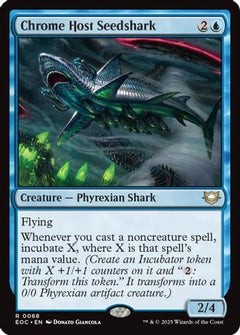 Chrome Host Seedshark [Edge of Eternities Commander]-1