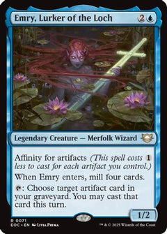Emry, Lurker of the Loch [Edge of Eternities Commander]-1