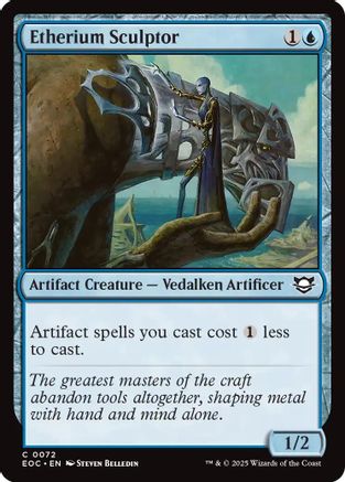 Etherium Sculptor [Edge of Eternities Commander]-1