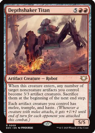 Depthshaker Titan [Edge of Eternities Commander]-1
