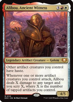 Alibou, Ancient Witness [Edge of Eternities Commander]-1