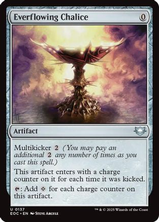 Everflowing Chalice [Edge of Eternities Commander]-1