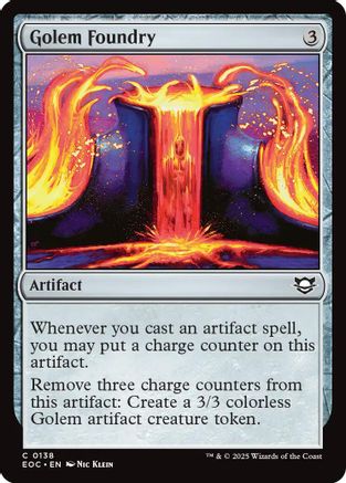 Golem Foundry [Edge of Eternities Commander]-1