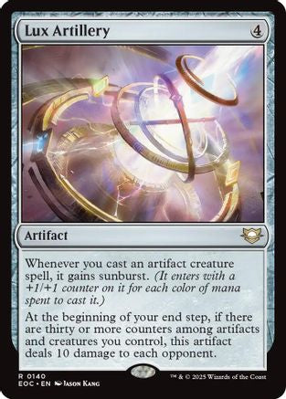 Lux Artillery [Edge of Eternities Commander]-1