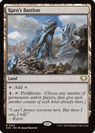 Karn's Bastion [Edge of Eternities Commander]-1
