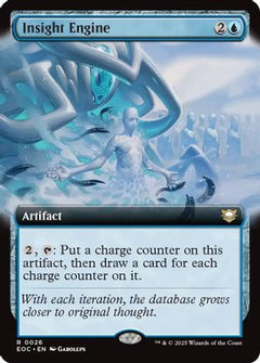 Insight Engine (Extended Art) [Edge of Eternities Commander]-1
