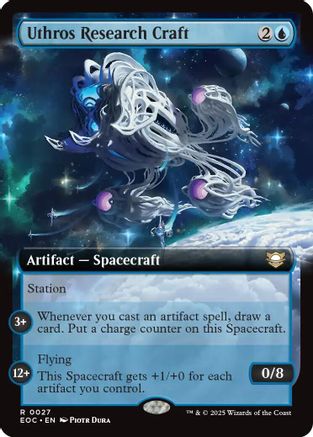Uthros Research Craft (Extended Art) (EOC-027) - Commander: Edge of Eternities-1
