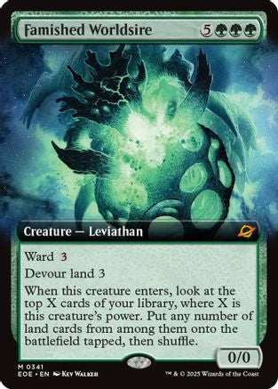 Famished Worldsire (Extended Art) [Edge of Eternities]-1