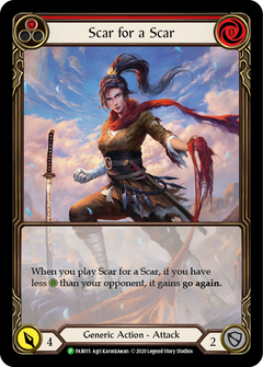 Scar for a Scar [FAB015] (Promo)  1st Edition Rainbow Foil-1