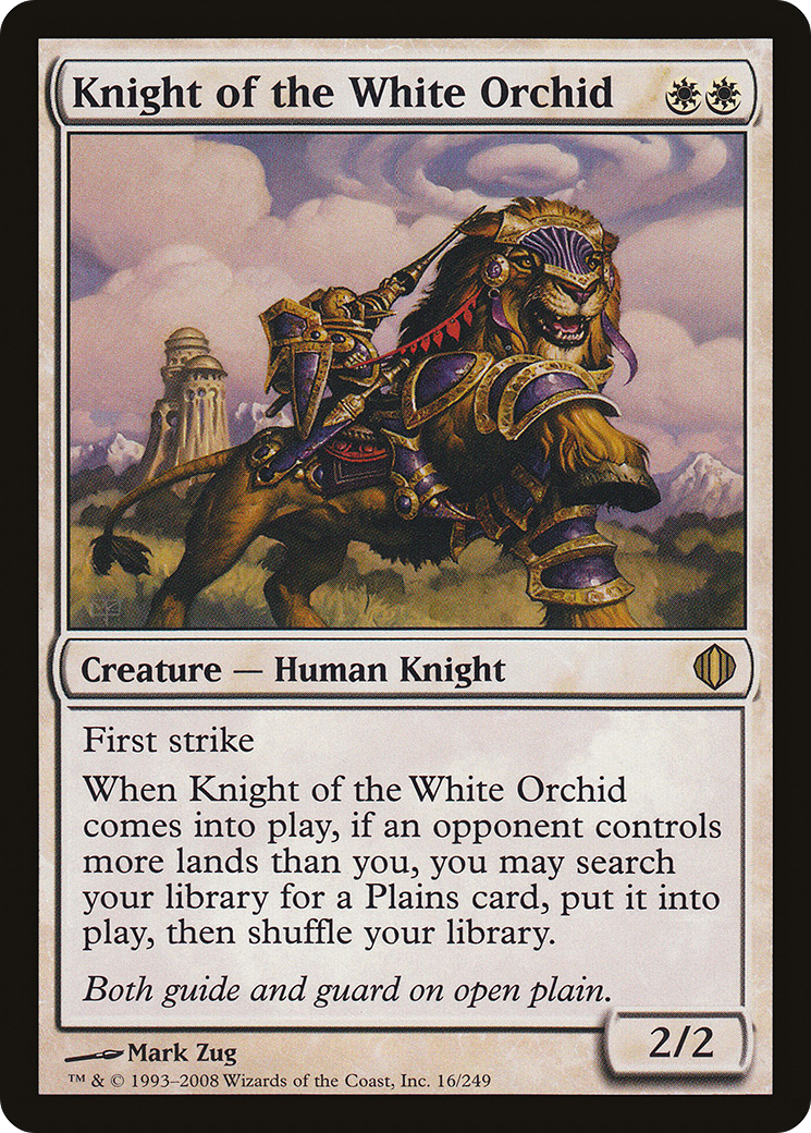 Knight of the White Orchid [Shards of Alara]-1