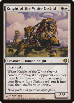 Knight of the White Orchid [Shards of Alara]-1