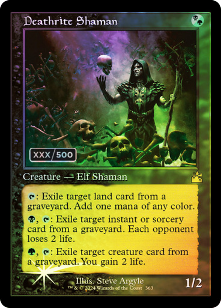 Deathrite Shaman (Retro) (Serialized) [Ravnica Remastered]-1
