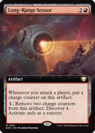 Long-Range Sensor (Extended Art) [Edge of Eternities Commander]-1