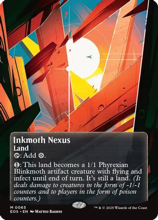 Inkmoth Nexus (0065) (Borderless) [Edge of Eternities: Stellar Sights]-1
