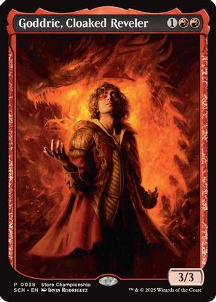 Goddric, Cloaked Reveler [Store Championships 2025]-1