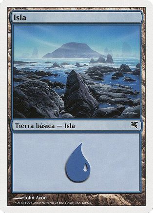 Island (Spanish) - "Isla" (G60) (PSAL-G60) - Magic Encyclopedia 2005 (Salvat/Hachette)-1