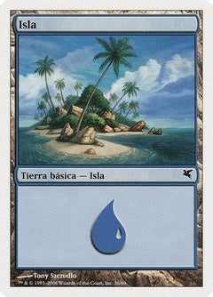 Island (Spanish) - "Isla" (H36) (PSAL-H36) - Magic Encyclopedia 2005 (Salvat/Hachette)-1