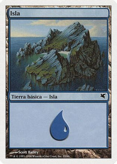 Island (Spanish) - "Isla" (G35) (PSAL-G35) - Magic Encyclopedia 2005 (Salvat/Hachette)-1